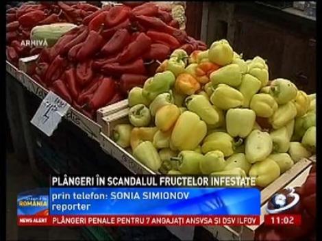 Plângeri penale în scandalul fructelor infestate cu pesticide