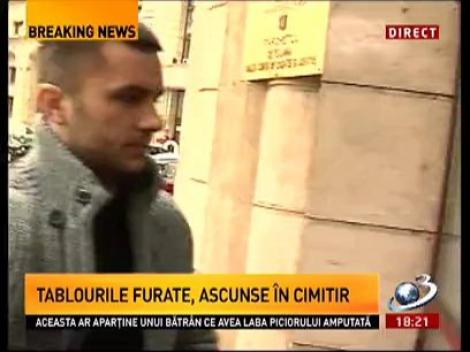 Tablourile furate de la muzeul din Rotterdam, îngropate în cimitir