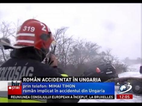 Român accidentat în Ungaria