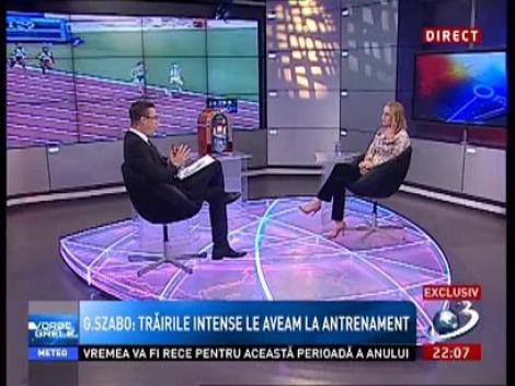 Gabriela Szabo:Un mare campion nu își arată trăirile! Asta face diferența între un campion și ceilalți