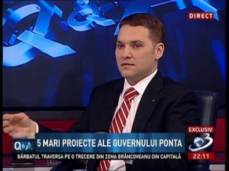 Dan Șova: Nu suntem în măsură să exportăm gaze