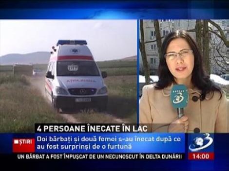 4 persoane au murit înecate pe lacul Murighiol