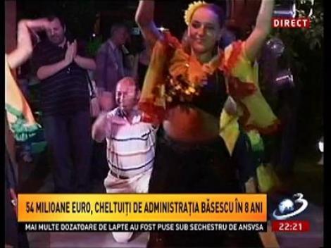 Sinteza Zilei: 54 de milioane de euro cheltuiți de administrația Băsescu în 8 ani, într-o Românie care se zbate în sărăcie