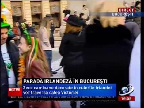 Paradă irlandeză în Capitală de Sfântul Patrick