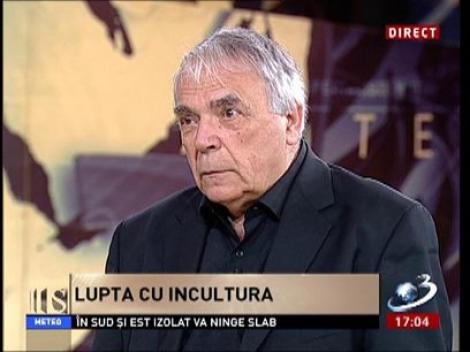 Secvențial: Nicolae Manolescu, despre lupta cu incultura și cum sunt văzuți românii peste hotare
