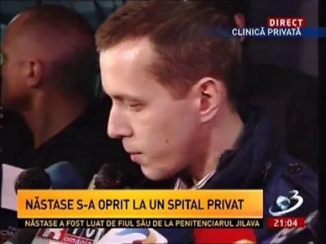 Adrian Năstase şi-ar putea petrece prima noapte în libertate la spital