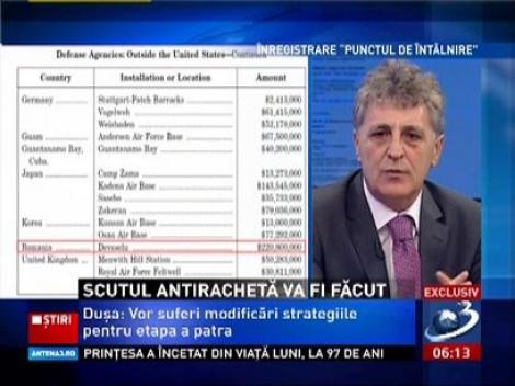 Scutul antirachetă de la Deveselu va fi făcut