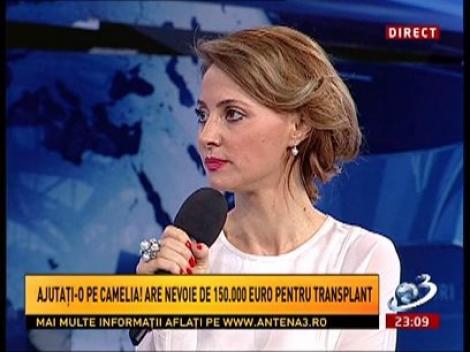 Ajutați-o pe Camelia! Tânăra are nevoie de 150.000 de euro pentru a fi salvată