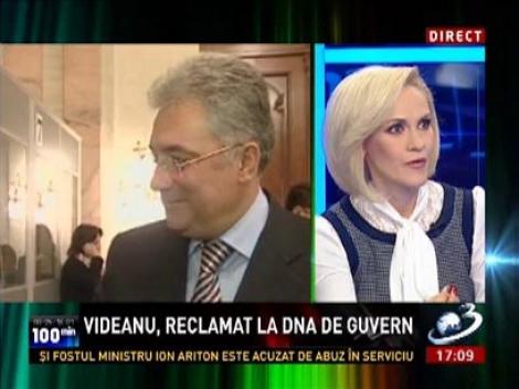 Gabriela Firea: Videanu vine și spune că Victor Ponta are o problemă cu el, dar el este curat ca lacrima
