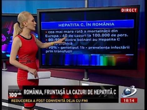 100 de Minute: România este fruntașă în Europa la numărul de cazuri de Hepatita C