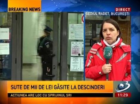 Averi găsite la descinderile de la RADET