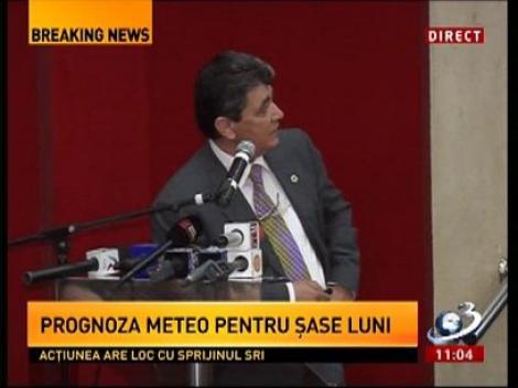 Vezi aici prognoza meteo pentru următoarele şase luni