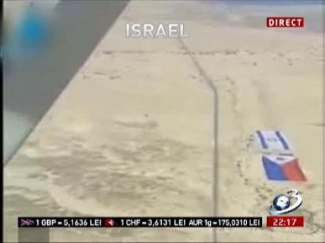 Antena 3, două recorduri mondiale! Tricolorul şi drapelul EU, cele mai mari steaguri din lume