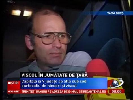 Iarna a blocat traficul din Capitală