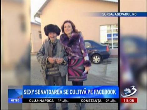 Vasilica Miron, sexi senatoarea PPDD care se "cultivă" pe Facebook