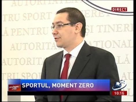 Premierul ajută sportul din România.Vezi aici ce a declarat!