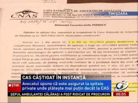 Un avocat din Timișoara a câștigat în instanță dreptul de a nu plăti asigurări la sănătate