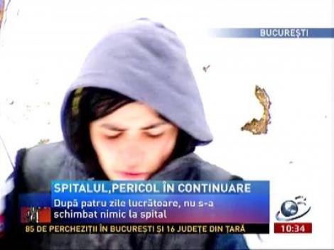 Fostul spital de boli dermato-venerice "Scarlat Longin" este tot fără pază și garduri