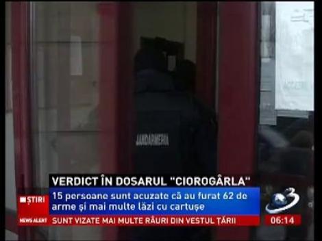 Judecătorii ar putea da un verdict în cazul armelor furate de la UM Ciorogârla