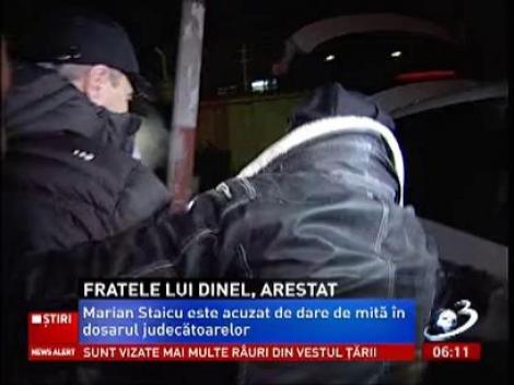 Fratele lui Dinel Staicu a fost arestat preventiv pentru 29 de zile