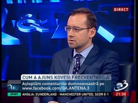 Tudor Chiuariu: Justtiția nu va fi independentă în România până ce domnul Băsescu nu va pleca de la Cotroceni