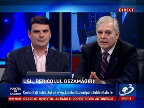 Punctul de Întâlnire: USL, pericolul dezamăgirii