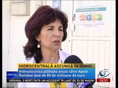 Sute de tone de deseruri blochează hidrocentralele din Gorj