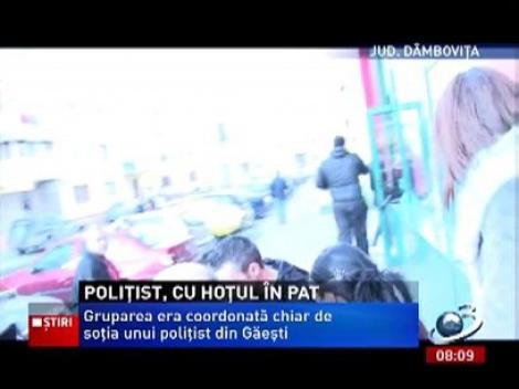 Soţie de poliţist încătuşata pentru ca ar fi comandat 6 spargeri