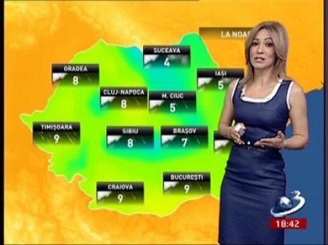 Prognoza meteo pentru următoarele zile! Primăvara ne mai pregăteşte o surpiză