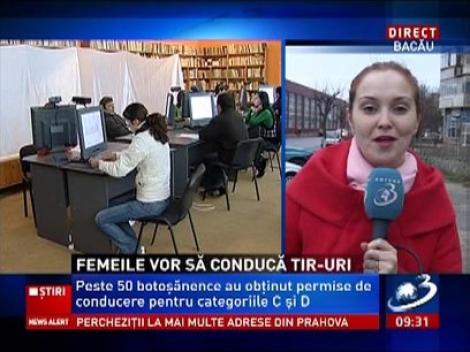 Femeile vor să conducă TIR-uri