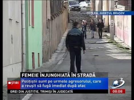 Şocant O femeie a fost bătută şi înjunghiată în plină stradă