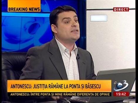 Radu Tudor: Oamenii din jurul lui Victor Ponat lucrează intens la ruperea USL-ului și să nu ajungă Crin antonescu președinte