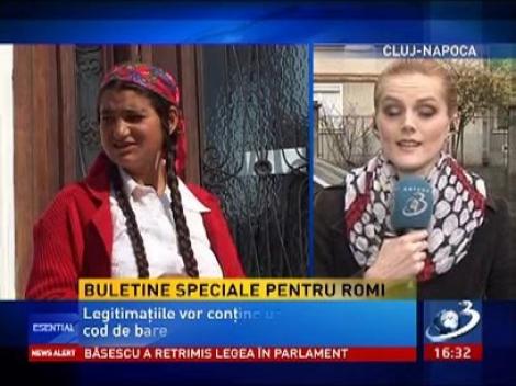 Cioabă vrea buletine speciale pentru romi