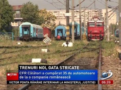Achiziţiile CFR, bătaie de joc pe banii statului. Au luat trenuri vechi, gata stricate