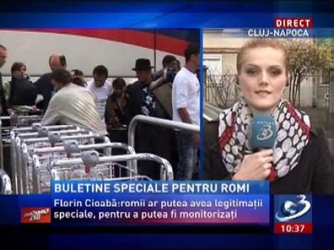 Buletine speciale pentru romi