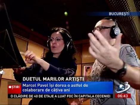 Duetul marilor artişti! Angela Gheorghiu cântă alături de Marcel Pavel