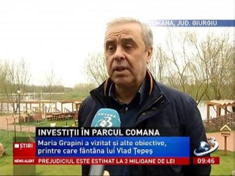 Investiţii de 10 milioane de euro în Parcul Comana