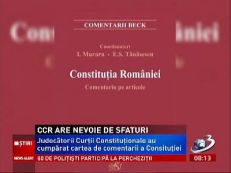 CCR are nevoie de sfaturi