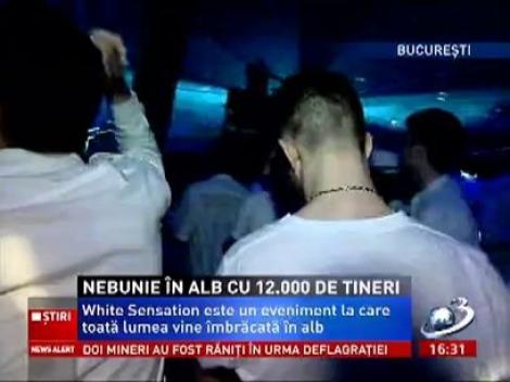 Nebunie la White Sensation, cel mai incendiar spectacol din Romania