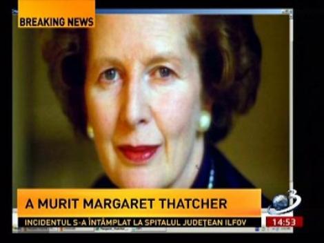 "Doamna de Fier", Margaret Thatcher a murit la 88 de ani