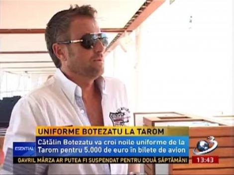 Cătălin Botezatu va face uniformele pentru pilotii si stewardesele Tarom