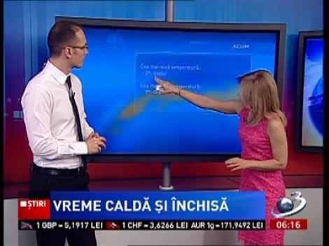 Vremea se va încălzi, dar nu vom scăpa de ploi. Vezi aici prognoza meteo pentru următoarele zile!
