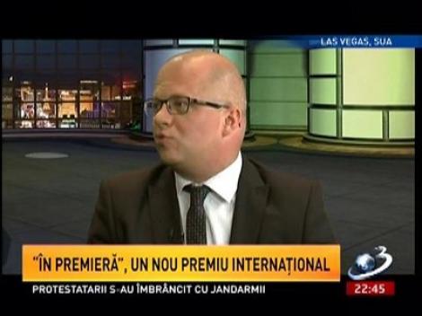 Oreste: Ai noştri nu s-au bătut aşa, de unii singuri, ca alte posturi de televiziune. Antena 3 are locul ei în lume