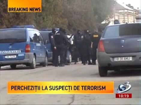 Percheziţii la suspecţii de terorism. Mai multe persoane, printre care şi libanezi, suspectate de terorism