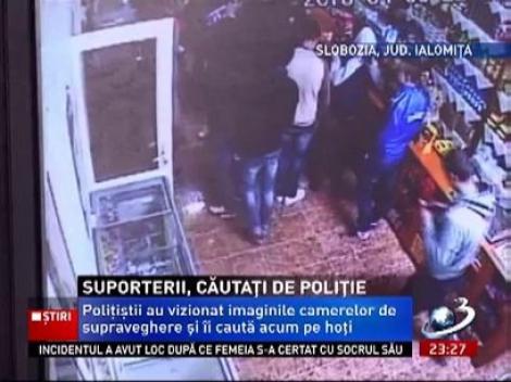 Suporterii echipei Oţelul Galaţi, căutaţi pentru furt