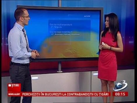Prognoza meteo pentru următoarele zile! Vremea devine mai caldă, dar nu scăpăm de ploi