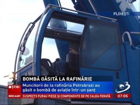 Rafinăria Petrobrazi putea să fie rasă de pe fața pământului din cazua unui proiectil gasit de muncitori