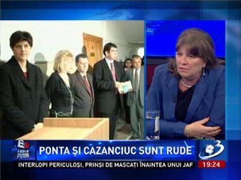 Ponta, dat de gol de Facebook. Premierul este rudă cu Robert Cazanciuc