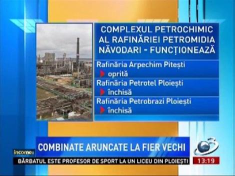 Combinatele din România, aruncate la fier vechi