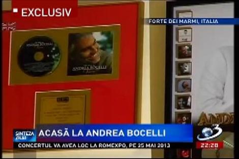 Sinteza Zilei: Acasă la Andrea Bocelli